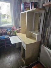 IKEA Mikael Desk Office Computer Tower Desk shelves drawer unit good condition