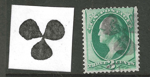 Unusual fancy cancel cent - unusual,