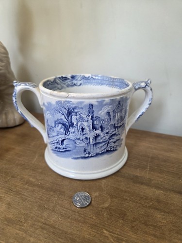 Antique staffordshire blue - staffordshire,