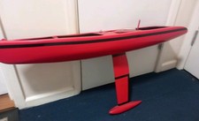 Vintage RC Yacht Boat Model