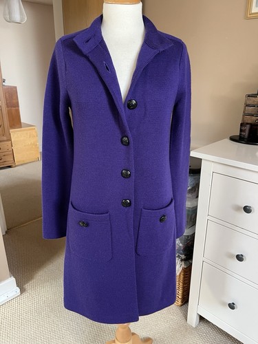 Vintage jigsaw knitted coat - vintage,