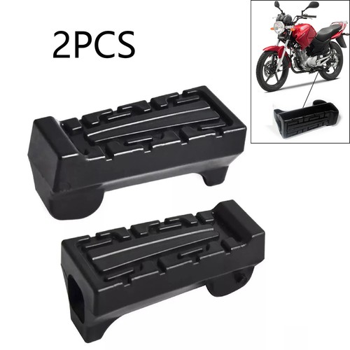 Front rubber footrests - front,