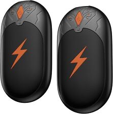 Electric Hand Warmers 2 Pack, Ultralight Pocket Warmers Rechargeable, Portable H