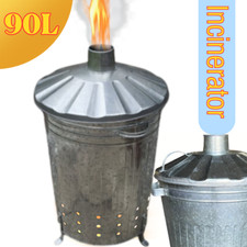 90l galvanized incinerator - 90l,