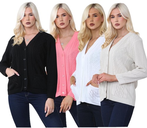 New ladies cardigan diamond - ladies,