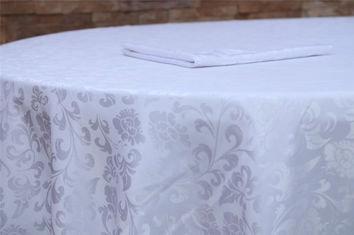White rectangle damask - white,