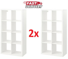 2x New IKEA KALLAX Shelving