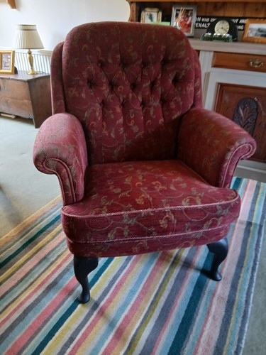 Vale bridgecraft chair red - vale, chair,