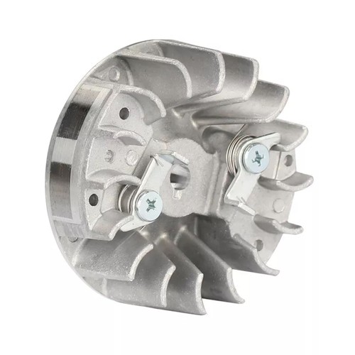 Sturdy silver magneto flywheel - silver,