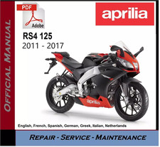Aprilia RS4 125 RS4125 2011 -