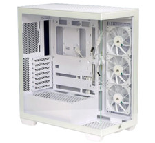 Corsair G80X BTF White ATX PC Case + Tempered Glass RGB Fans Included Never Used
