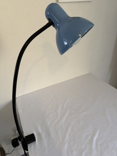 Blue clamp gooseneck - blue,