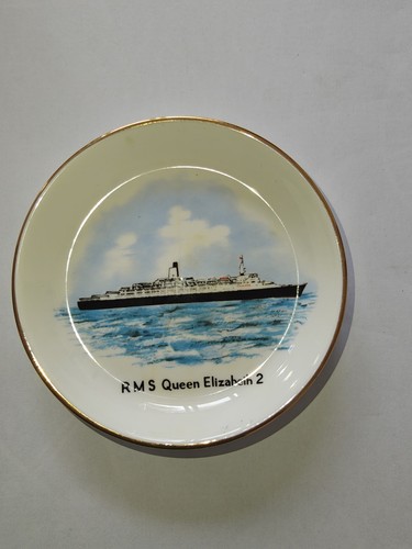 Rms queen elizabeth - pin, dish