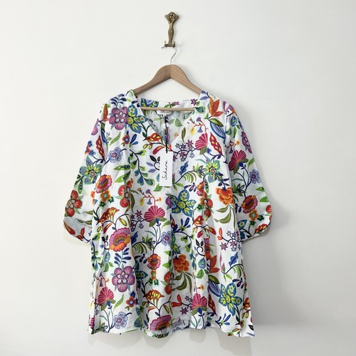 Sahara 100 linen tunic top - sahara,