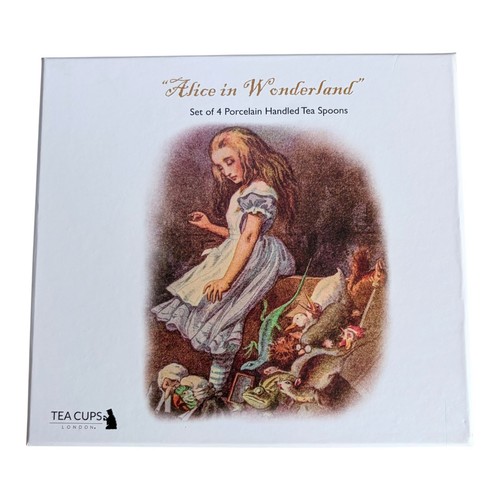 Alice wonderland tea spoons - tea,