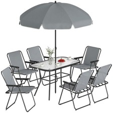 Outsunny 8 Piece Garden Dining
