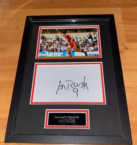 Ian rush hand - ian, signed
