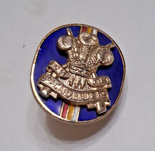 Two Vintage Enamel Tie Clips