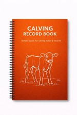 Calving Record Book A4 |