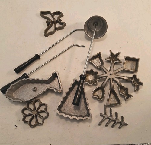 Vintage rosette iron set - vintage,