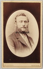 CDV HANDSOME YOUNG MAN