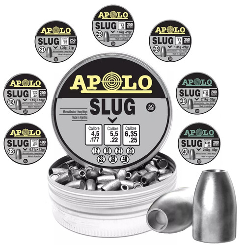 Apolo slug air gun pellets - apolo,