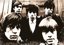 ROLLING STONES POSTER on