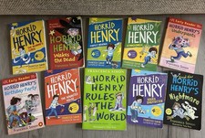 Horrid Henry Book Bundle Of 10 Children’s Paperback Books Francesca Simon