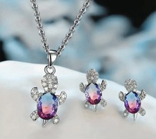 Turtle Jewellery Set Necklace