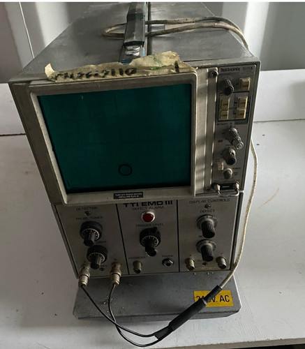 Tektronix 5111a scope test - tektronix,