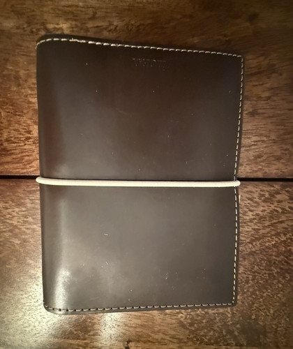 Filofax domino brown - domino, pocket