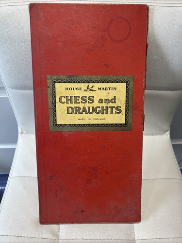 House martin vintage chess - house, and