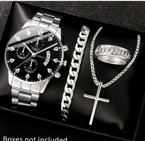 Men black silver - men’s,