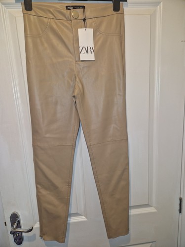 Zara faux leather leggings - zara,