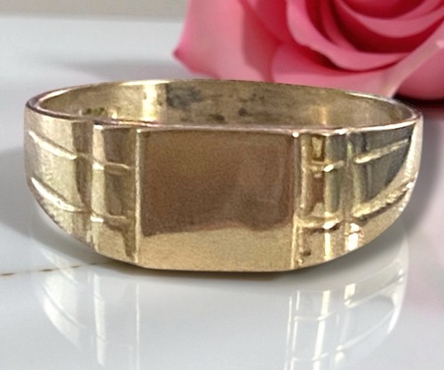 Vintage solid 14k yellow - solid,
