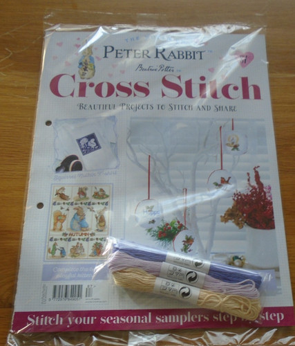 Peter rabbit cross - stitch,