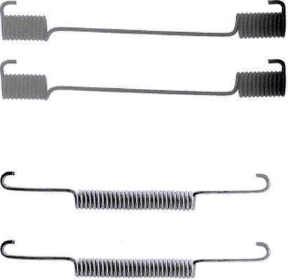 Brake shoes fitting - fitting, front