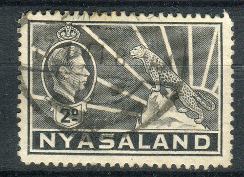 Nyasaland sg133 1938 kgvi - nyasaland,