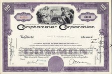 Comptometer Corporation Chicago IL ( adding machines, calculators )  A L Stamm