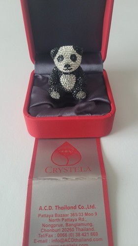 Swarovski crystela panda - swarovski,