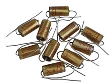 10x WIMA 0.015µF 1000V Axial Paper Capacitors Vintage NOS Germany Valve Amp Part