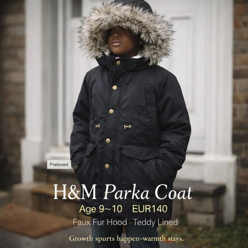 Kids parka coat age - coat,