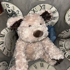 BHS Vintage Brown Dog Soft Toy
