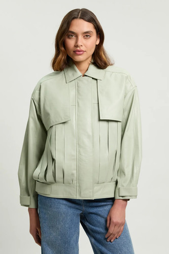 Karen millen leather jacket - karen,