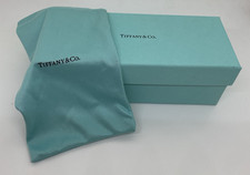 Tiffany & Co Gift Box and Jewellery Pouch VGC Christmas Gift #J1