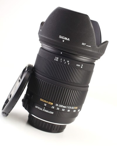 Sigma 200mm 6 3 - dc, 18-200mm