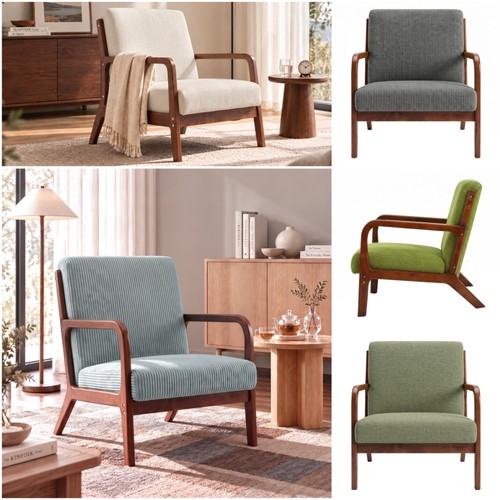 Mid century armchair solid - mid-century, armchair,solid
