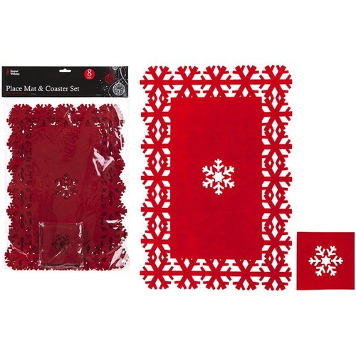 Poly felt red - poly, christmas