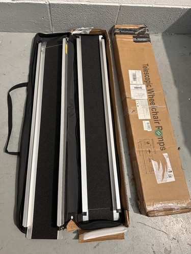 Pair 7ft telescopic ramps - 7ft,