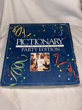 BOXED PICTIONARY THE GAME OF QUICK DRAW PARTY EDITION BY PARKER DATED 1993